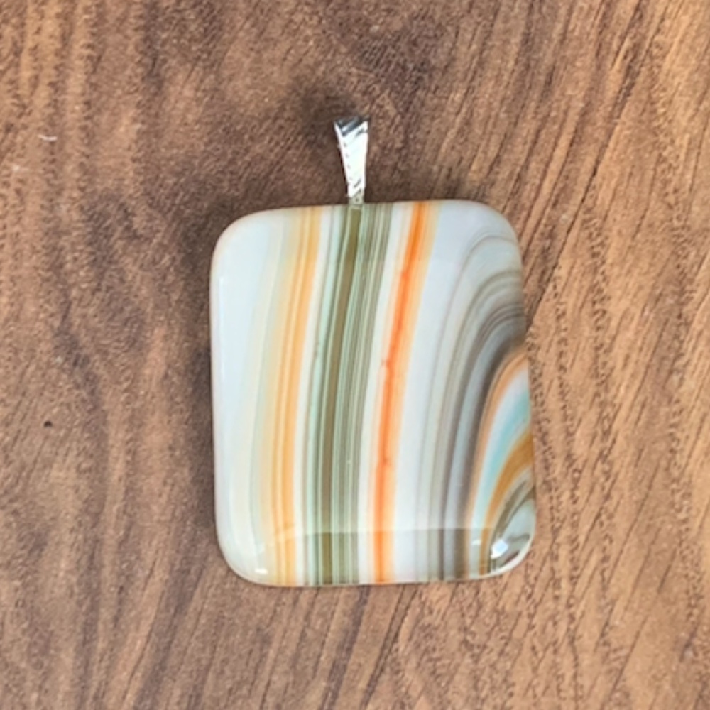 🆕 Fused Glass Pendant
